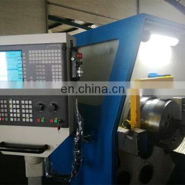 CNC450A China Full Function Horizontal Slant Bed Cnc Multitasking Twin Spindle Lathe photo-5
