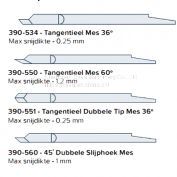 SUMMA Single Edge Cutout Blade 500-9800,500-9801
