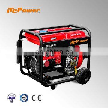 5kw Open-frame Air- Cooled Diesel Generator Factory Price