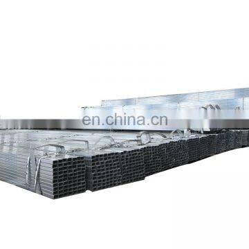 hot dip galvanized  rectangular steel pipe Gi tube