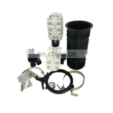 24 48 72 96 144 core dome vertical fiber optic splice closure/joint box for connection 2 inlet 2 outlet