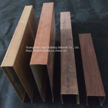 Stone Pattern Train Waiting Room Exterior Wall Aluminum Square Pass Green Manufacturer