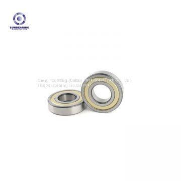 SUNBEARING 6310 Deep Groove Ball Bearing Yellow and Silver 50*110*27mm Chrome Steel GCR15 photo-2