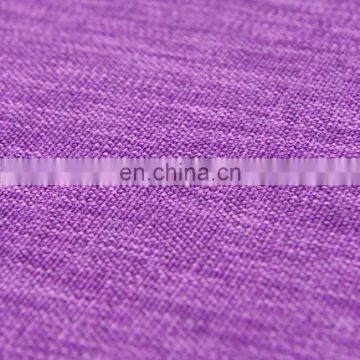 China Supplier Polyester 600D PU Coated Waterproof Cation Linen-like Oxford Fabric for Sofa Cover