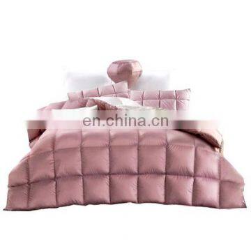 Ultra-Soft Pima Cotton All Season White Goose Down Comforter For Full Size