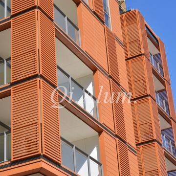 Exterior Aluminum Veneer Curtain Wall Cladding Facade Panel