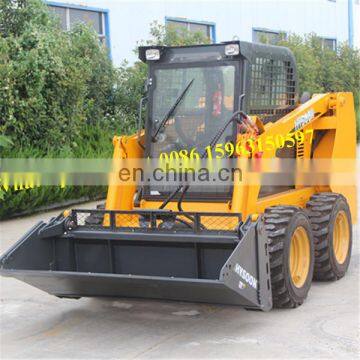 Utility High quality cheap skid steer loader with bucket