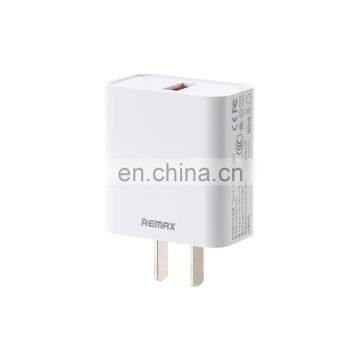 Remax RP-U113 Designer Charging Adapter Suji Series 3.0A Single USB Charger Adaptor