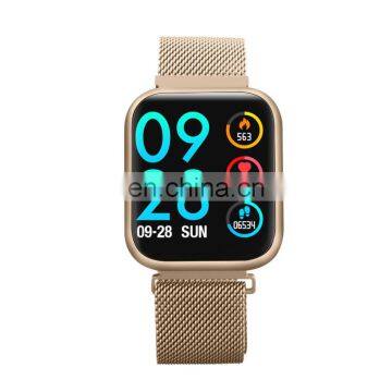 P80 Smart Bracelet Full Touch Screen Heart Rate Blood Pressure Sleep Monitoring Exercise Meter Step Water photo-5