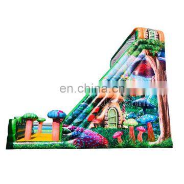 Fairy Land Inflatable Bouncer Slide Commercial Large Bouncy Dry Slides For Sale