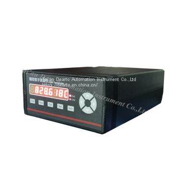 High precision temperature and resistance measurement meter digital readout