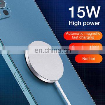 Magsafe 15W Wireless Magnetic Charger Mobile Phone For Iphone 12 Pro Max X 11 With Type C Fast Charging photo-3