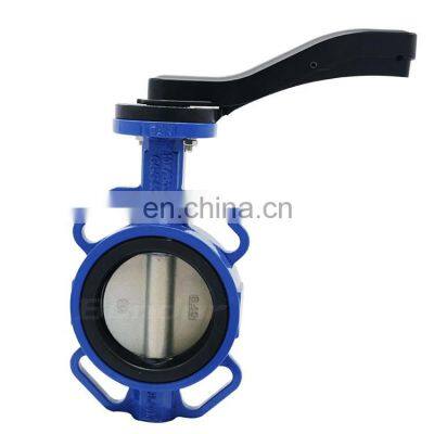 Bundor 4ductile iron pn16 universal clamp butterfly valve supplier butterfly valve disc butterfly valve dn800