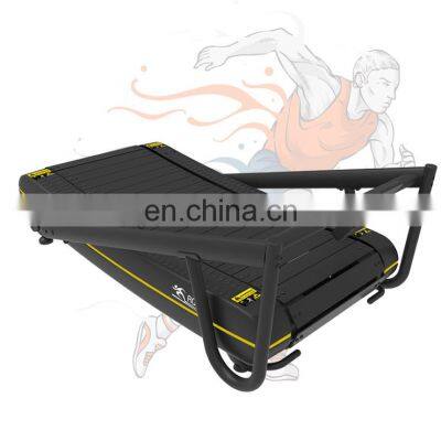 New Design small folding treadmill self-powered manual running machine air runner curve treadmill home fitness equipment