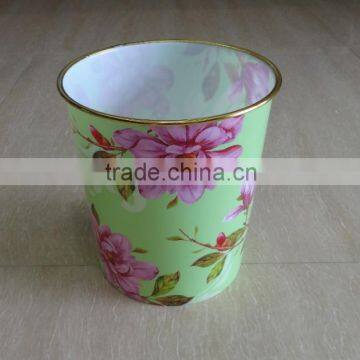 6.5L Plastic Garbage Bin With Artwork