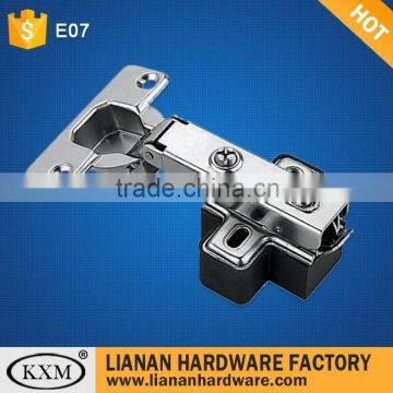 New Design speed adjustable nickel plated shoe cabinet hinge E07