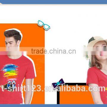 Short Sleeve Women's t Shirt With Customized Printing in 100% Organic Cotton Material photo-3