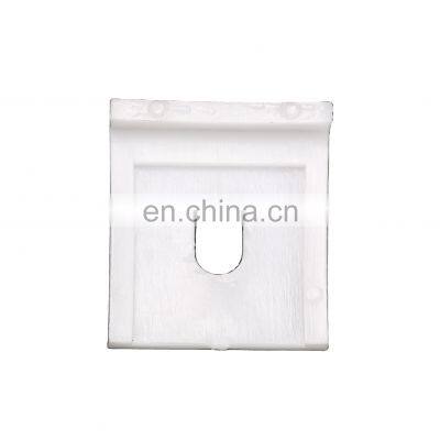 china factory Square Glass Bracket Clasp plastic fasteners auto clips