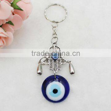 Islamic Hamsa Blue Evil Eye Car Pendant Keychain