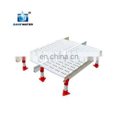 Poultry plastic slat floor mat for broiler chickchicken house 1200mm*500mm