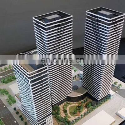 Architectural building scale model for Real estate developer