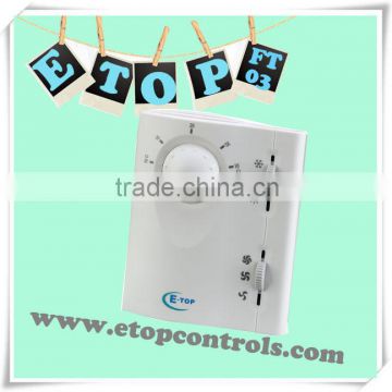 HVAC LCD modbus room thermostat