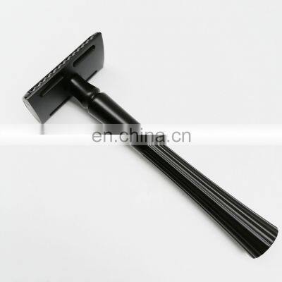 Hot Selling Classic Metal Brass Safety Shaving Double Edge Blade Private Label Razor photo-2