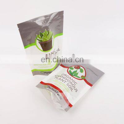 Transparent NY/PE Block Bottom Organic Fertilizer Soil Packaging Bag for Agriculture Farming Use Vacuum Storage Bags