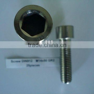 titanium screw din7991