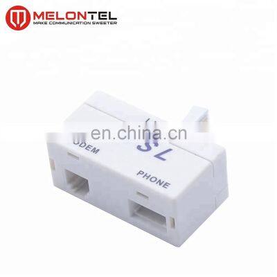 MT-5706 Cheap Price Out Modem RJ11 Splitter ADSL 2 Filter, ADSL Filter With Gel