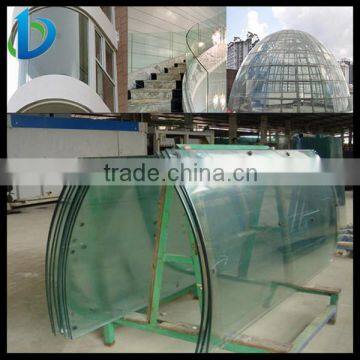 High Grade tempered curved laminated glass for building laminated safety glass