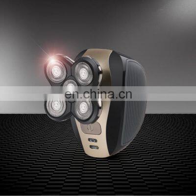 Factory Supply Men Care USB Electric Portable Waterproof Rotary Shaving Machine Electric Shaver photo-4