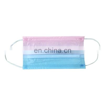 Wholesale 3 Ply Earloop Children Ce Certificate Face Mask 3 Layer Disposable Custom Printed Surgical Face Mask