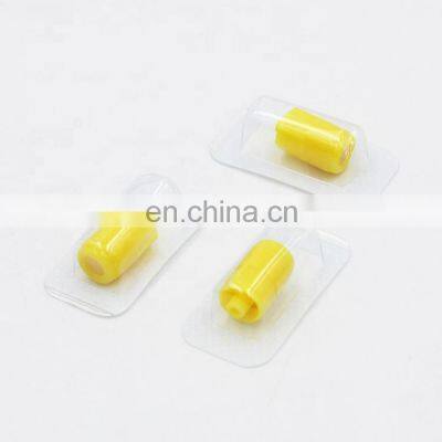 Wholesale medical yellow heparin cap luer lock