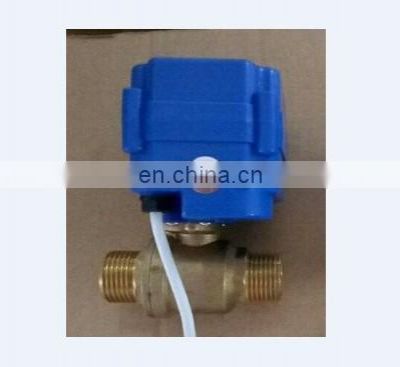 CWX-15N CR01 2wire DC5V DN15 BSP brass female-male male-male 2 way 12volt  motorized mini ball valve