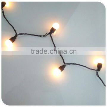 50 LED Warm White String Lights With Ball Include an Adaptor Christmas Light Outdoor Light photo-5