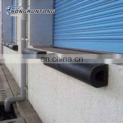 High Impact Absorption d Fender Customized Extruded Rubber Seals Strip Fender Marine Systems