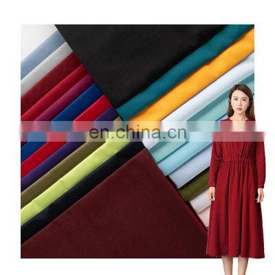 clothing textile 100% polyester spandex stretch breathable printed dyed microfiber fabric