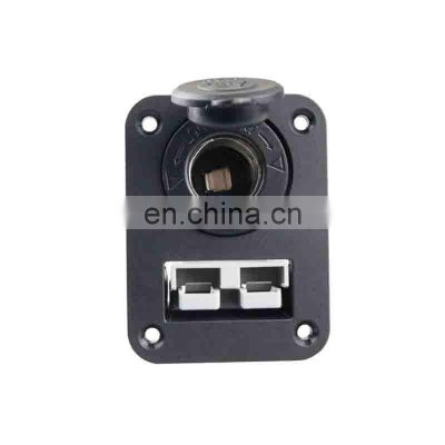 Car plug high current 50A plug with 12V cigarette lighter socket fork truck panel combination