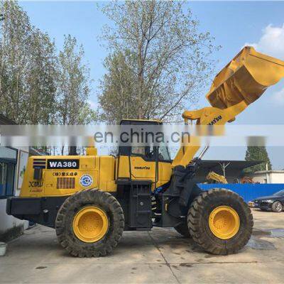 Used wa380-3 wa380-6 komatsu wheel loader with new wheels