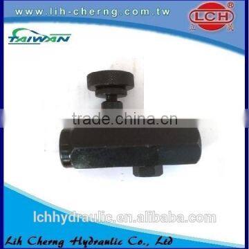 cast iron parker throttle needle valve