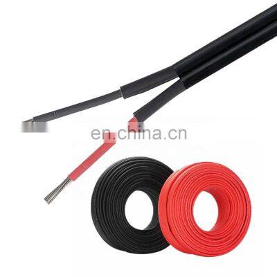 Twin core solar cable 4 mm2 10mm solar cable 6mm solar cable