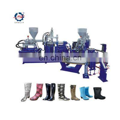 Shoe sole injection molding machine for PVC blowing slippers and snow boots making