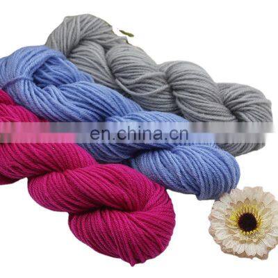 100% Acrylic Knitting Yarn Skeins for Hand Craft Made