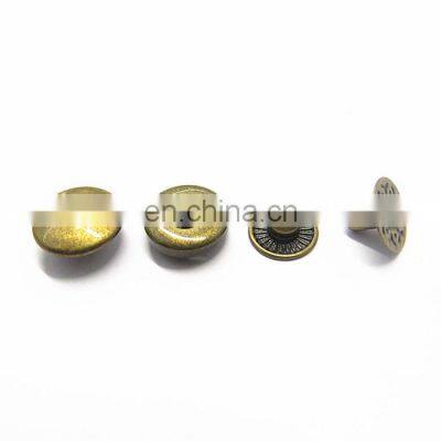 Custom 12mm Metal Spring Snap Clip Button photo-3
