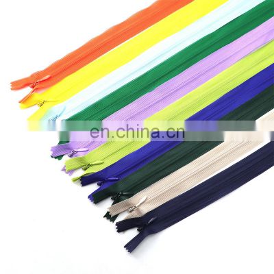 Tailor Sewing Crafts Clothing Bags Handicrafts Colorful Sewing Zippers With Zipper Presser Foot