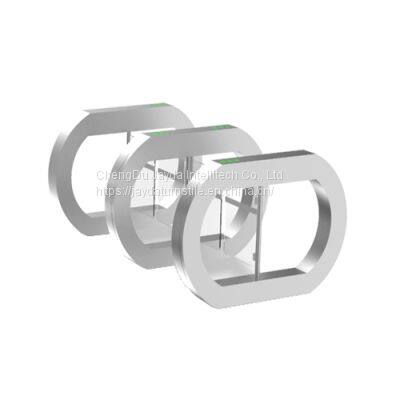 Access Control Turnstile Swing Barrier/ Optical Swing Barrier Turnstile/ Waist High Swing Turnstile photo-2