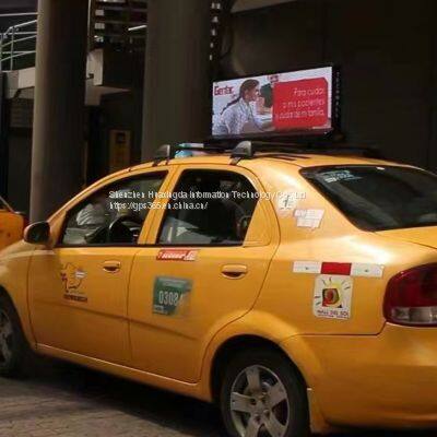 Taxi LED Advertising Screen Solution - 4G Wireless Network Control photo-3