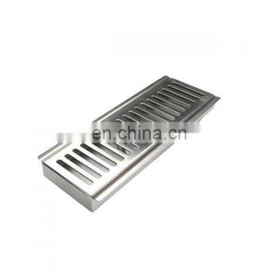 Shower Bathroom Deodorant Linear Rectangle Firmer Gold Waste Stainless Steel Floor Drains photo-2