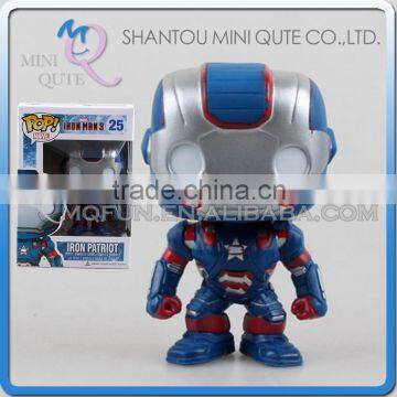 Mini Qute Funko Pop Marvel Avenger super hero Captain America action figures collection cartoon models educational toy NO.FP 25